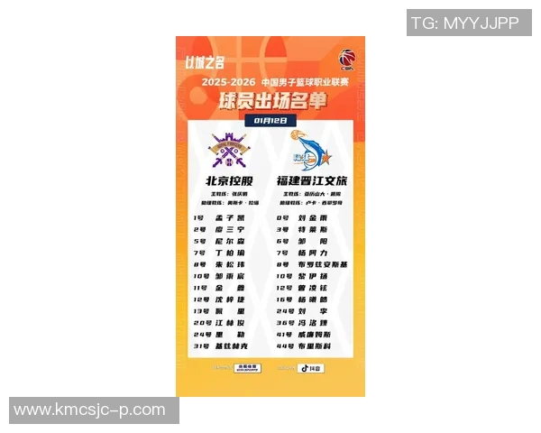 北京北控对阵福建精彩直播回顾与赛后分析全方位解读比赛亮点与球员表现